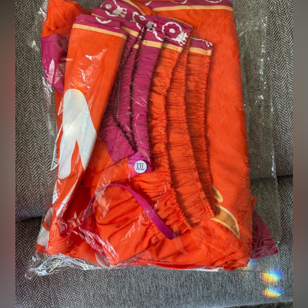 Orange Graphic Tracksuit Set - Dunkings Boston Style - Picture 2 of 3